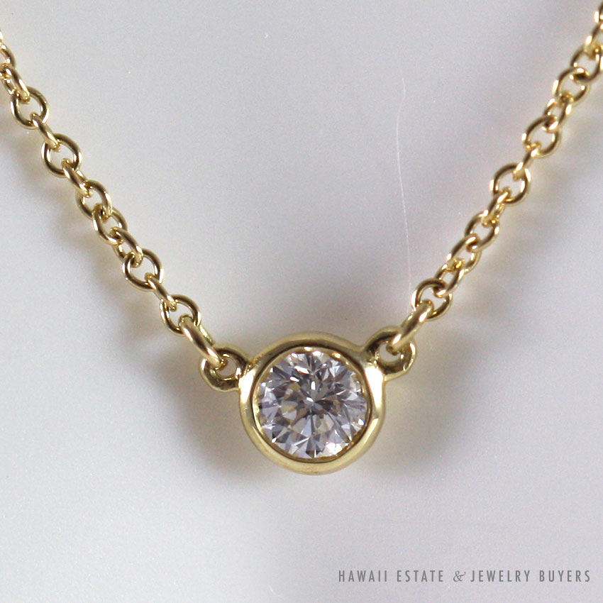 Margot Diamonds by The Yard Necklaces 14K Yellow Gold / 0.50 ctw